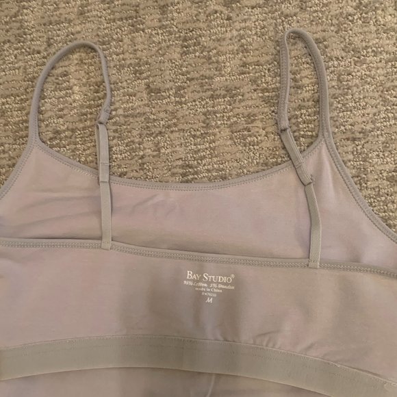 NWT Bay Studio Grey Cami - Size Medium - Picture 5 of 7